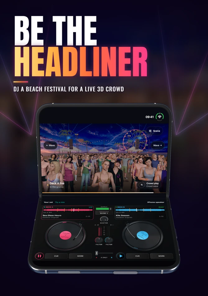 Headliner — Music mixing app