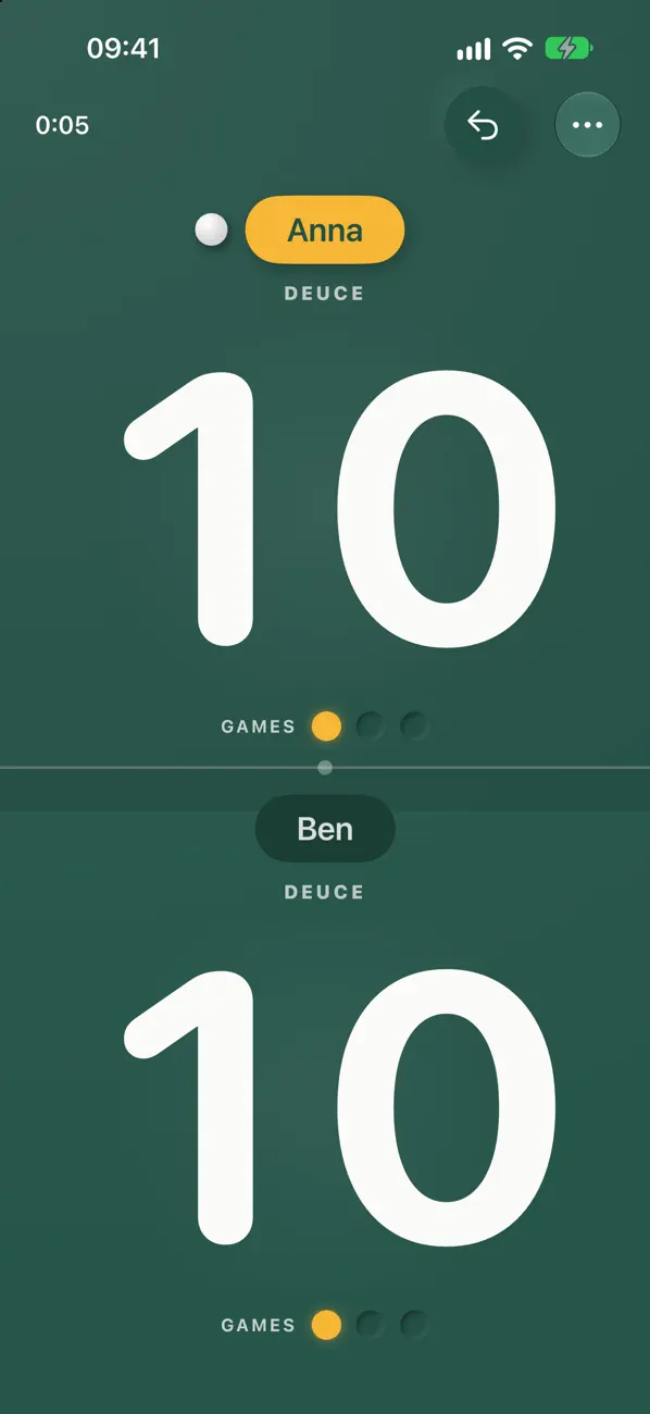 Table Tennis Scoreboard — Sports utility