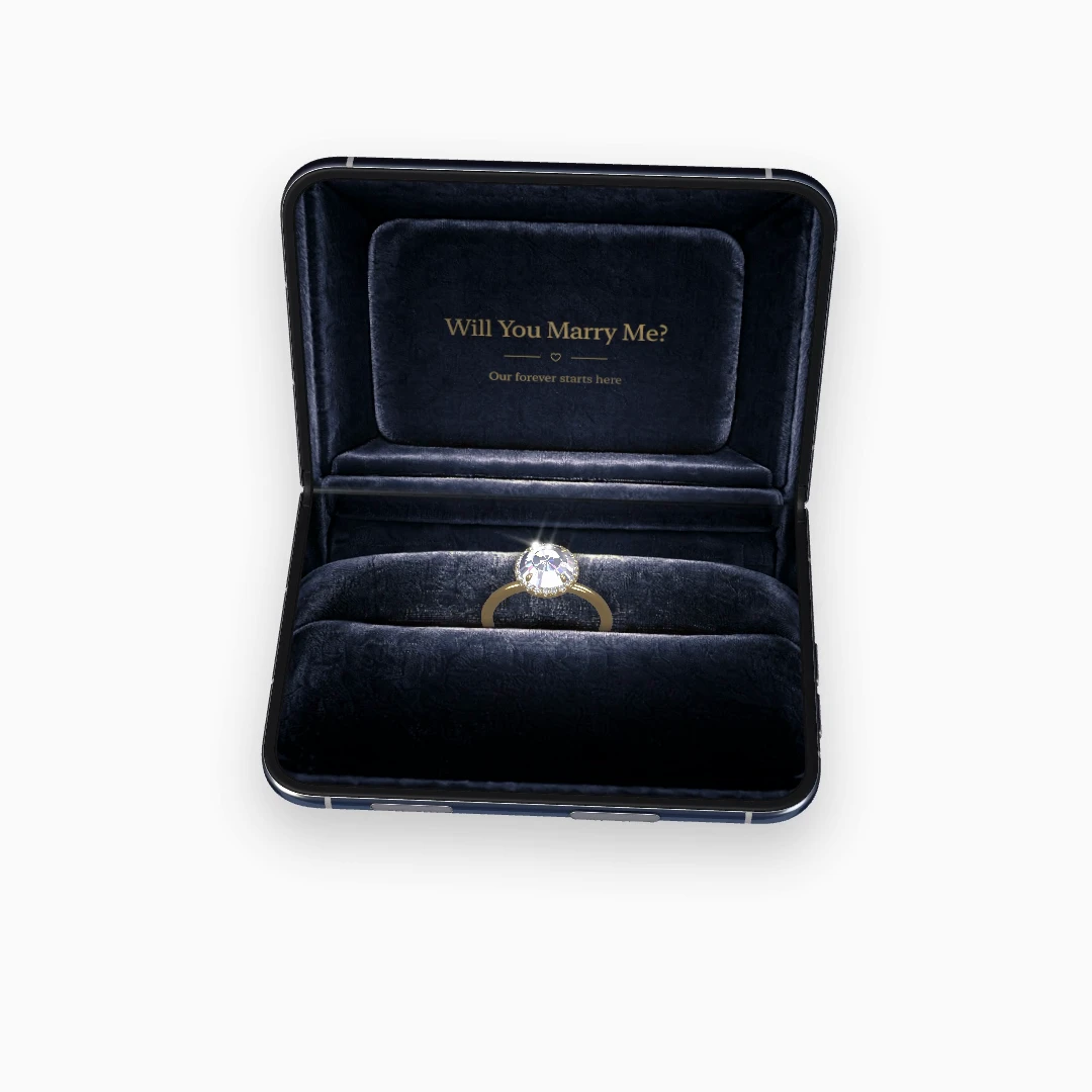 Yes I Do! — Proposal ring box